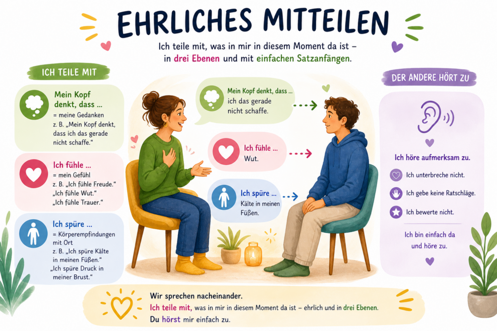 ehrliches mitteilen einfach erklärt