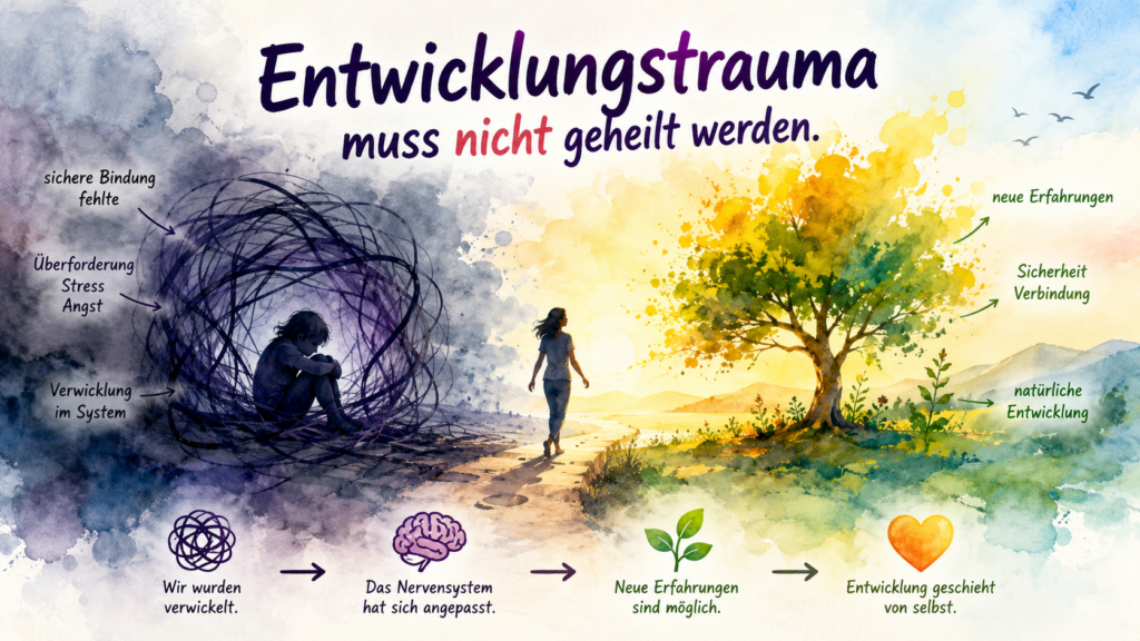entwicklung statt heilung